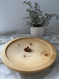 Dřevěný talíř smrk (2241)